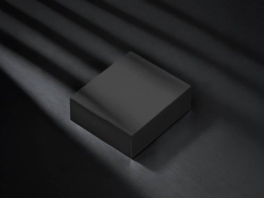 Zarif ve Profesyonel Ürün Sunumu İçin Karanlık Arkaplan Kutusu