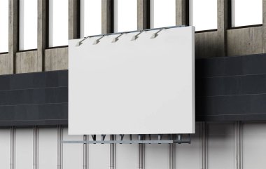 Zarif ve Profesyonel Tanıtım Sunumu için Bina Modeliyle (Half Side View) İlgili Reklam Modeli