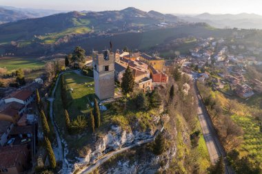 Peglio köyünün hava manzarası