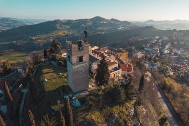 Peglio köyünün hava manzarası