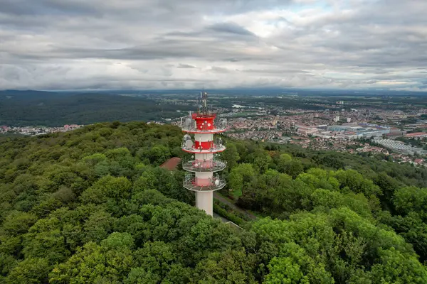 Fransa 'daki Belfort Panoraması' nın hava görüntüsü