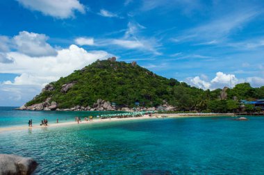 Koh Nang Yuan adasının manzarası