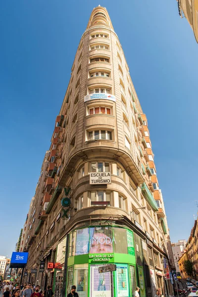 Madrid üzerinden Gran 'ın görüntüsü