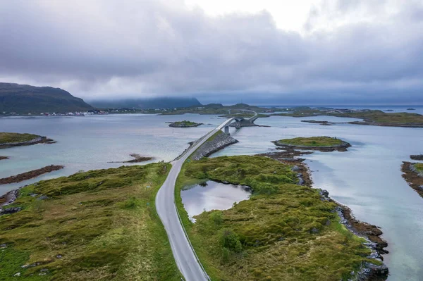 Вид Норвежские Лофотенские Острова — стоковое фото