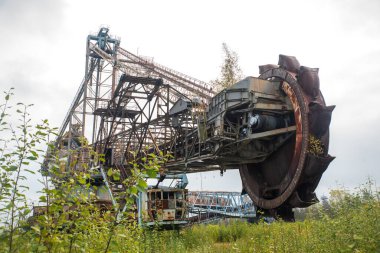 Almanya 'da terk edilmiş kazıcı