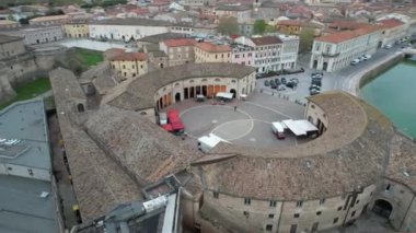 İtalyan kasabası Senigallia manzarası