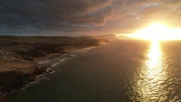 Pared의 Fuerteventura 해안의 — 비디오