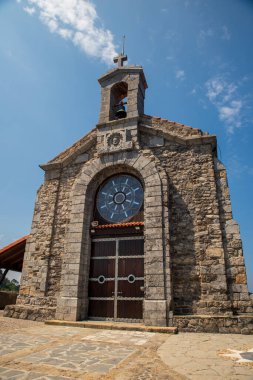 İspanya 'daki San Juan de Gaztelugatxe manzarası
