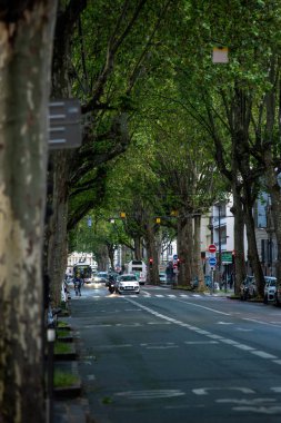 Lyon 'daki sokak manzarası