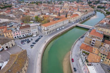 İtalyan kasabası Senigallia manzarası