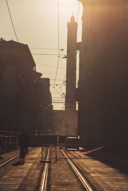 Bologna Caddesi 'nin sabah manzarası