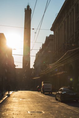 Bologna Caddesi 'nin sabah manzarası