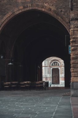 Bologna Caddesi 'nin sabah manzarası