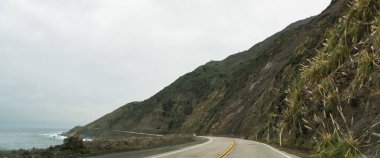 Cabrillo otoyol sahne, California, ABD