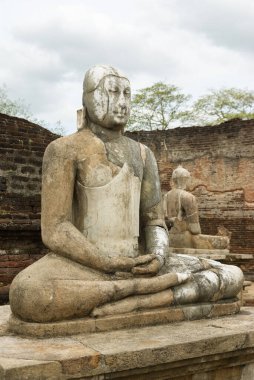 Buda heykelleri, Vatadage, Polonnaruwa, Sri Lanka