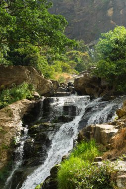 Ünlü Ravana Şelalesi, merkez Sri Lanka