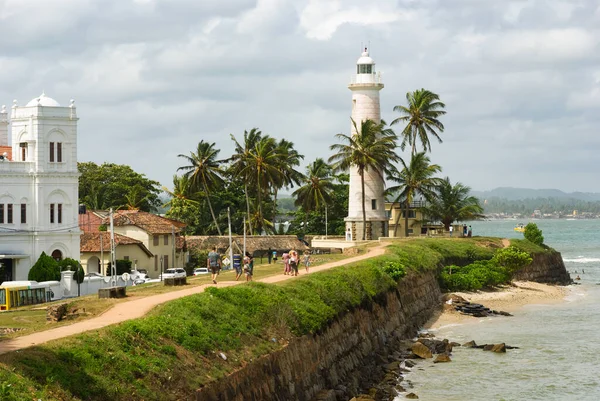 Galle, Sri Lanka 'daki ünlü tarihi deniz feneri