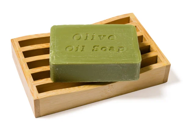 Doğal el, organik zeytinyağı sabunu.