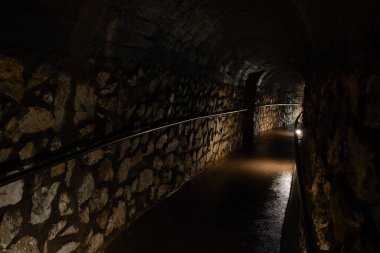 Bozkov Dolomite Mağaraları 'ndan (Bozkovske dolomitove jeskyne) gizemli taş koridorlar geçiyor, loş ışıklı tünelleri Çek Cumhuriyeti' nin en büyük dolomit mağara sisteminin eşsiz jeolojisini gözler önüne seriyor..