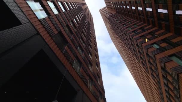 Bairro Negócios Com Edifícios Escritórios Alto Nível Amsterdã Zuidas Amsterdã — Vídeo de Stock