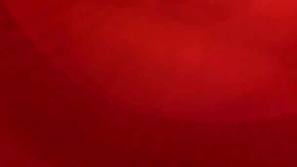 Czerwone Światło Rozbłysk Soczewki Czarnym Tle — Wideo stockowe