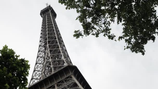 Vue Panoramique Tour Eiffel Paris France — Video