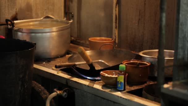 Ринок Продовольства Вночі Чіангмай Таїланд — стокове відео