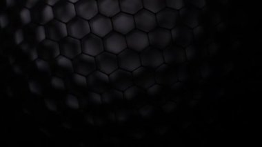 Altıgen ızgara desenli el feneri arka planda soyut arkaplan.