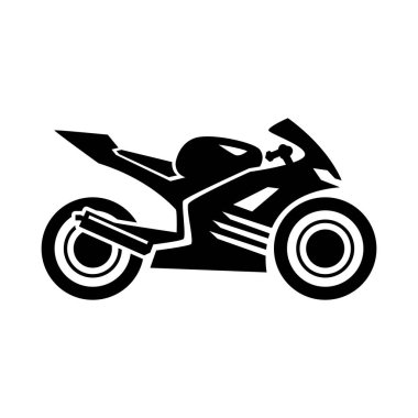 Bir vektör sanat moto rcycle 