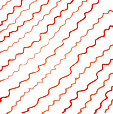 Kendinizi kırmızı ve turuncu renkli dalgalı çizgilerle dolu bu el çizimi resmin dinamik enerjisine canlı beyaz arka plana daldırın. Çizgilerin organik akışı bir hareket ve ritim duygusu ekler..
