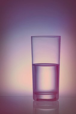 Is your glass half full or half empty? clipart