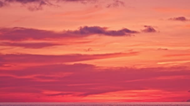 Time Lapse Sweet Sunset Landscape Increíble Luz Naturaleza Cloudscape Sky — Vídeos de Stock