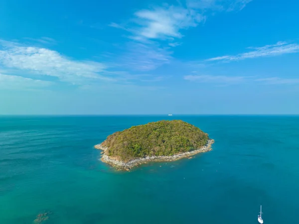 Paisagem Vista Aérea Lugar Surpreendente Atracções Turísticas Mar Azul Turquesa — Fotografia de Stock