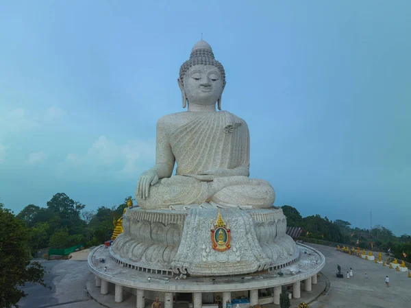 Légi Kilátás Phuket Nagy Buddha Egyik Sziget Leginkább — Stock Fotó