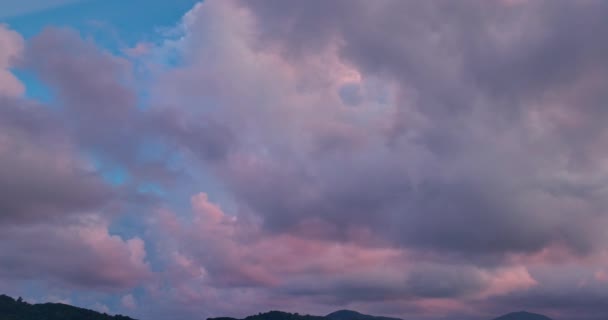 Luftbild Landschaft Licht Bis Zum Himmel Über Chalong Golf Erstaunlich — Stockvideo