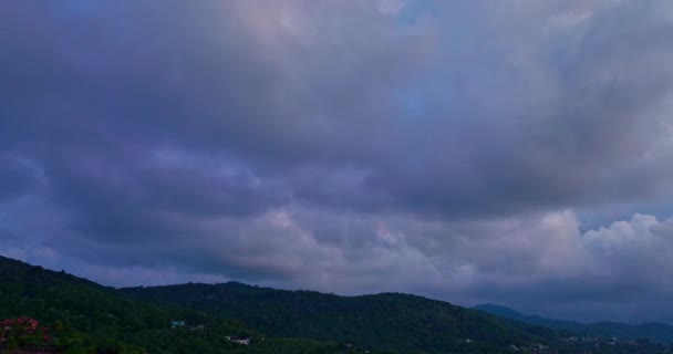 Luftbild Landschaft Licht Bis Zum Himmel Über Chalong Golf Erstaunlich — Stockvideo