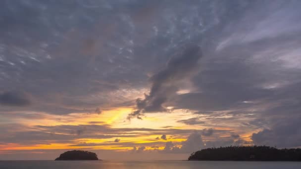 Lapso Tiempo Nubes Vienen Flotando Vida Para Llevar Lluvia Tormenta — Vídeos de Stock