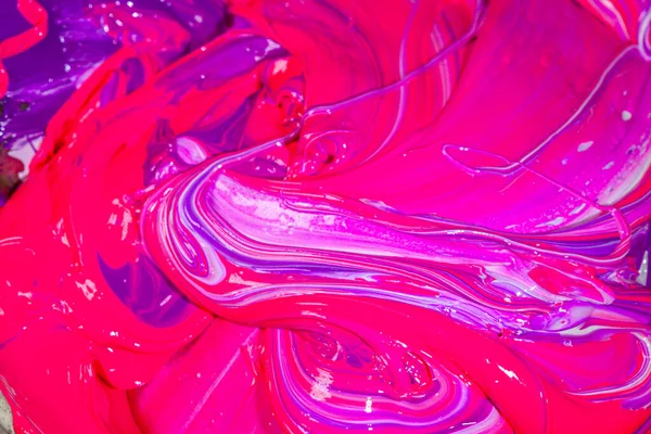 Mezclando Nuevo Color Rosa Estoy Usando Rojo Púrpura Naranja Poco — Foto de Stock