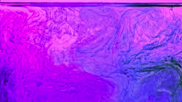 Milagro Acuarelas Coloridas Que Cambian Forma Mezclan Colores Las Acuarelas — Vídeo de stock