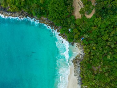 Özgürlük plajı manzaralı Patong, Phuket 