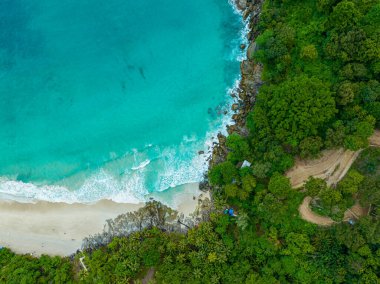 Özgürlük plajı manzaralı Patong, Phuket 