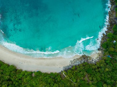 Özgürlük plajı manzaralı Patong, Phuket 