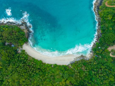 Özgürlük plajı manzaralı Patong, Phuket 