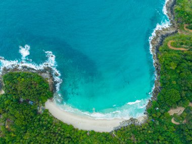 Özgürlük plajı manzaralı Patong, Phuket 