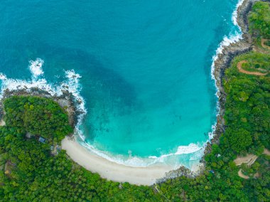 Özgürlük plajı manzaralı Patong, Phuket 
