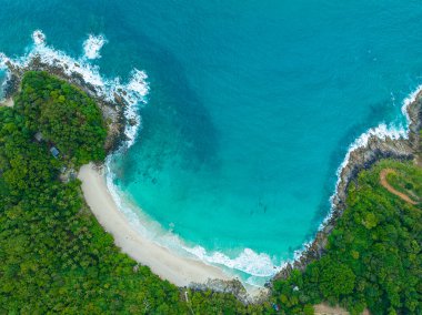 Özgürlük plajı manzaralı Patong, Phuket 