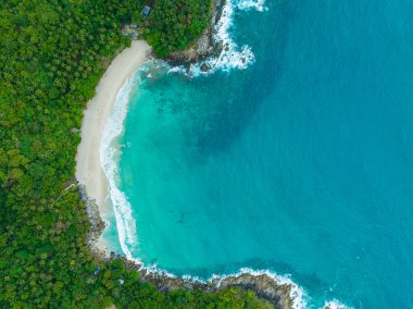 Özgürlük plajı manzaralı Patong, Phuket 