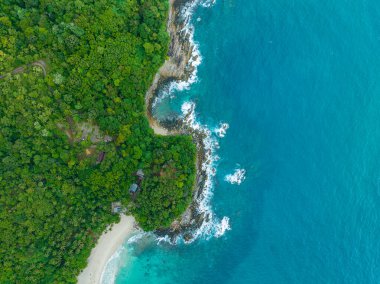 Özgürlük plajı manzaralı Patong, Phuket 