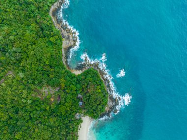 Özgürlük plajı manzaralı Patong, Phuket 
