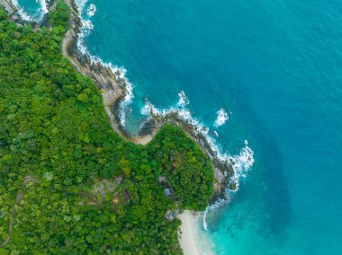 Özgürlük plajı manzaralı Patong, Phuket 